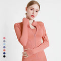 Jackets for Women 2022 Wholesale Fitness Top Classical Design Women's Jacket Sportswear Fitness Workout Coats