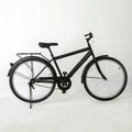 26" Single-Speed Steel City Bike Fixed Gear Road Bicycle for Adult Outdoor Sports
