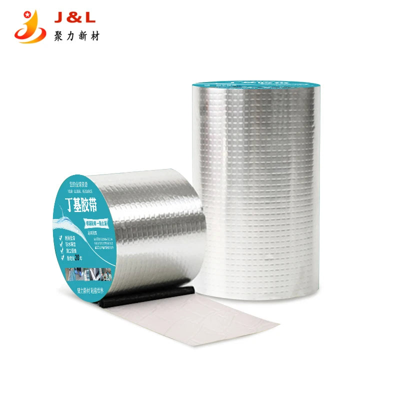 Modern 1mm Aluminum Foil Butyl Rubber Waterproof Roof Tape for Sealing Repair Pools