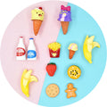 Kawaii Hamburger Miniature Food Resin Flatback Cabochon for DIY Scrapbooking Hair Clips Making Doll House Decoration