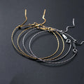 DIY 925 Sterling Silver Adjustable Chain Bracelet Accessories for Beads Jewelry Making