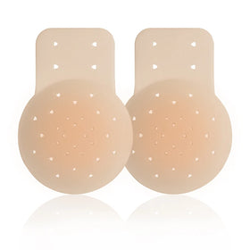 Wholesale Sexy Silicone Lift Nipple Covers Women Fashionable Adhesive Pasties Breathable Waterproof Reusable Perfect Sheer Tops