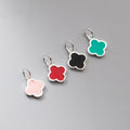 Delicate 925 Sterling Silver Clover Charms Fine Jewelry Necklace Bracelet Pendants Accessories