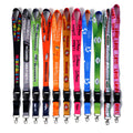 Custom Beautiful Red Color Polyester Neck Lanyard With Card Holder for Activities