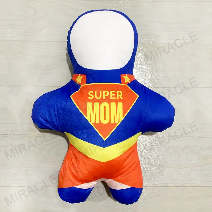Customize Plush Human Pillow Stuffed Human Shaped Pillow Throw Die Cut Character Shape Cushion Pillows