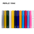 Renlitong Hot Sale Textile Flex Htv PVC Glossy With Sticky Cutting Korean Quality Heat Transfer for Textile Printing
