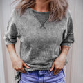 T Shirt Manufacturer Custom 100% Cotton Heavyweight Acid Washed Vintage Drop Shoulder Half Sleeve Oversized T-Shirt for Women