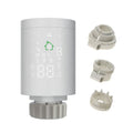 Tuya WiFi Electronic Programmable Thermostatic Valve Head Modern Design for Radiator Zigbee Home and Hotel Heating Thermostat