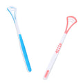 2 Pcs Tongue Scraper Oral Tongue Cleaner Mouth Tongue Cleaning Brush Breath Oral Hygiene Care for Adults Kids