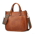 Trendy Luxury Handbags New Leather Tote Bag Women Crossbody Bag Simple Handbags Ladies Shoulder Bag