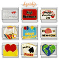 Hapiship New Fashions Italian Charm Bracelet Stainless Steel Italian Link Charms Wholesale DJ736-B