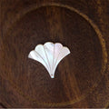 White Butterfly Shells Scallop Shape Hand-carved Natural Shells Flower Accessories DIY Corsage Accessories DIY Jewelry Shells