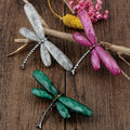 Cute Acrylic Dragonfly Brooch Stylish Elegant Pin Accessory Corsage Gift