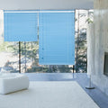 25 mm Slats Aluminum  Good Quality Blue Color Venetian Blinds Moden Simple Office Window Aluminum Blind Blinds Shades & Shutters