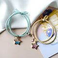 2Pcs Magnetic Bracelet Stainless Steel Heart Pendant Charm Couple Bracelets for Lover Friend Men Women Braid Rope Bracelets