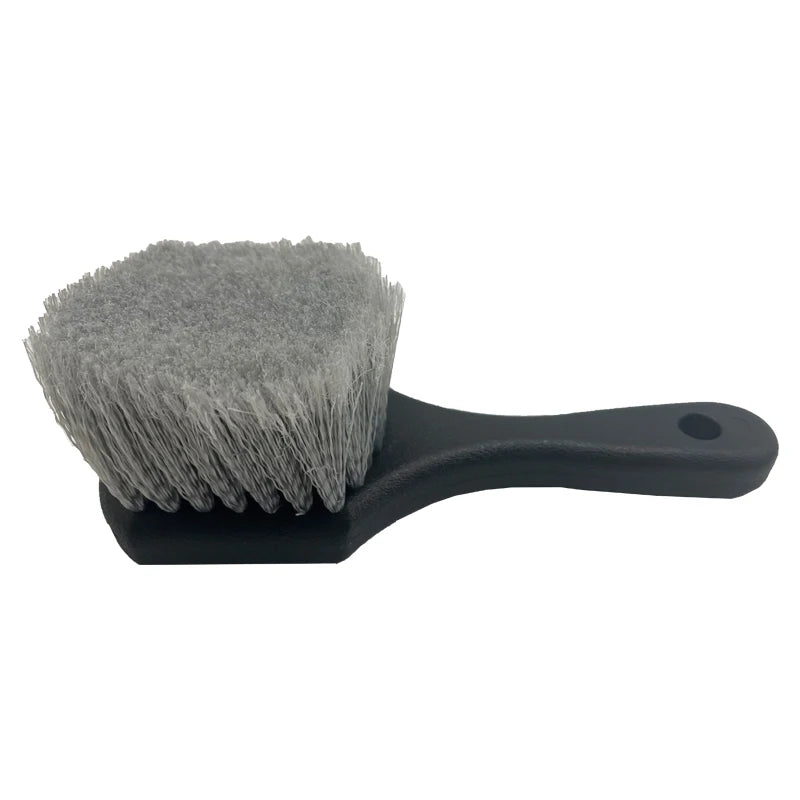Gray Hair Planting Car Cleaning Brush 90 Wheel Cleaning Brush