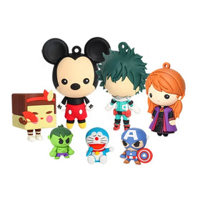 Certified OEM/ODM Custom 3D Soft Touch PVC Anime Action Figures Kids' Toy Cartoon Ohoney HLLD084 Color Box ISO9001/CE/EN71