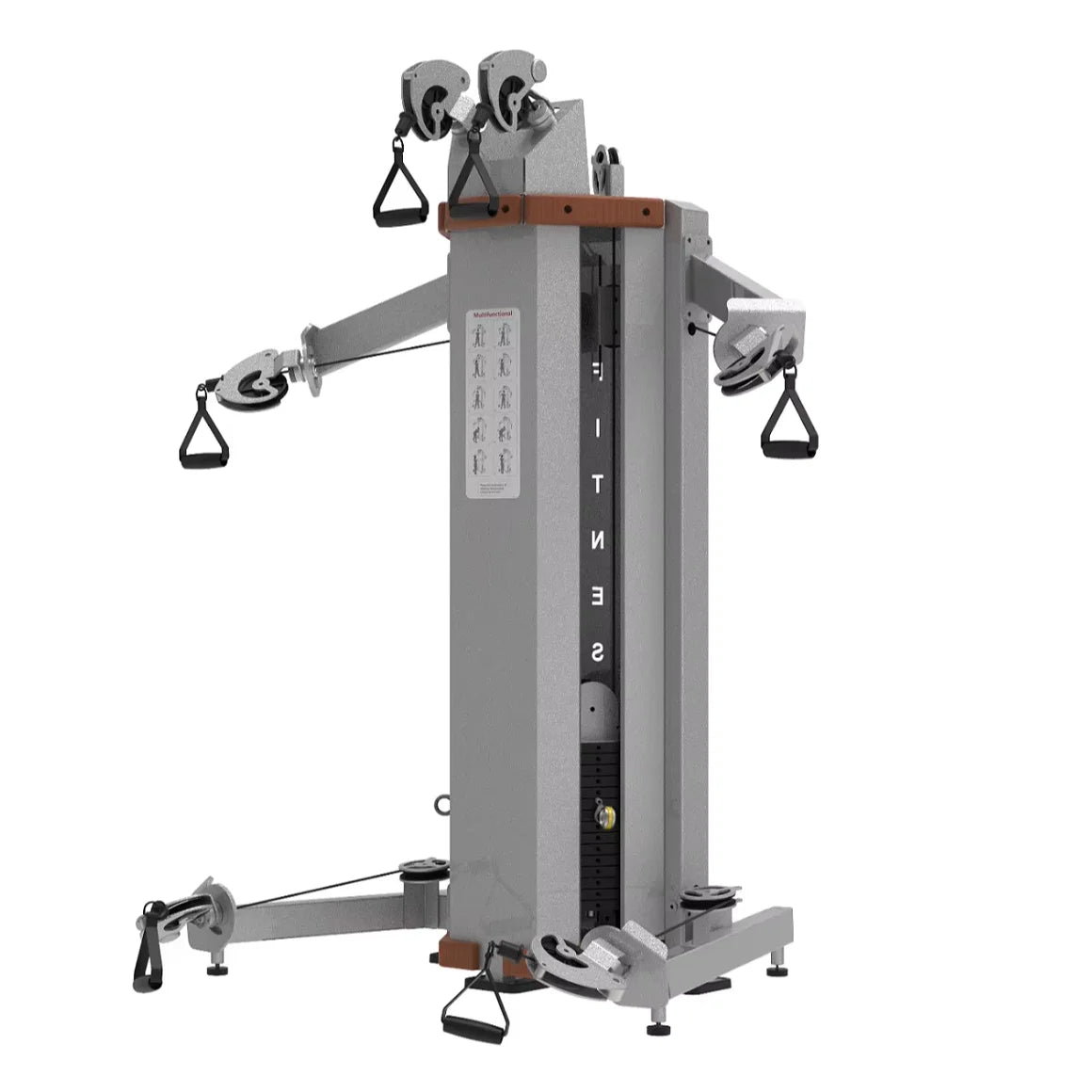 OEM Multi Functional Lift Body Full Workout Free Strength Therapy Training High Pulldown Row for Wheelchair Use