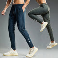 Men Ice Silk Quick Dry Comfortable Running Cargo Pants Training Trousers Jogging Fitness Gym Workout Sport Pants