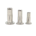 Chinese Factory Hot Galvanized Nut  Yellow Zinc Plating  FH-SLB Slotted Body Lantern Rivet Nuts