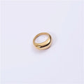 18K Gold Ring Stainless Steel Designs Women
