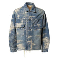 Eco Friendly Hemp Cotton Denim Jacket for Men Comfortable and Durable Big and Tall Jacket With Sustainable