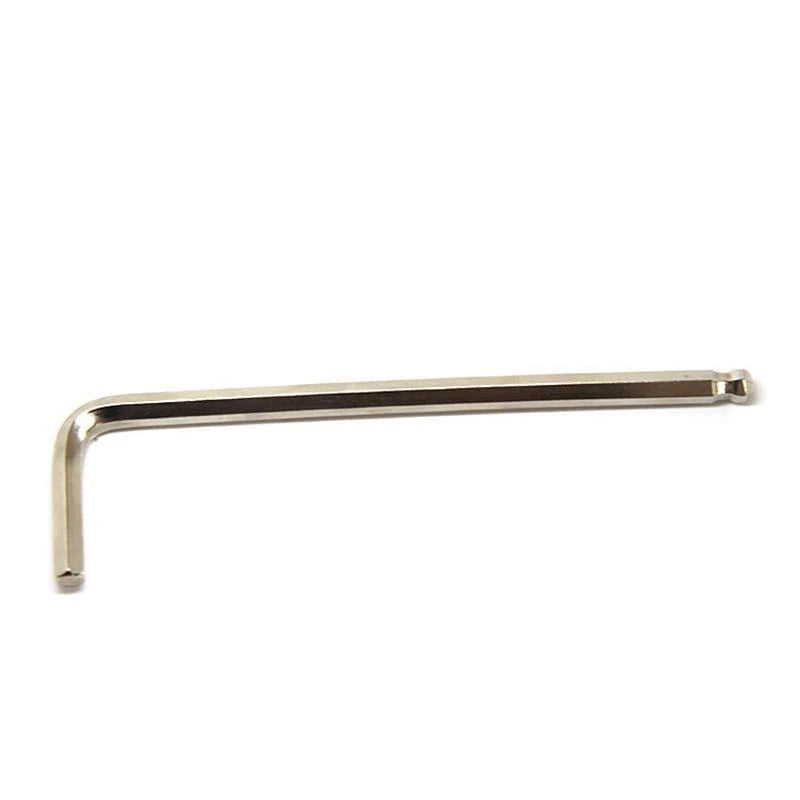 M5 L Shape Allen Key With Ball End Nickel Plated