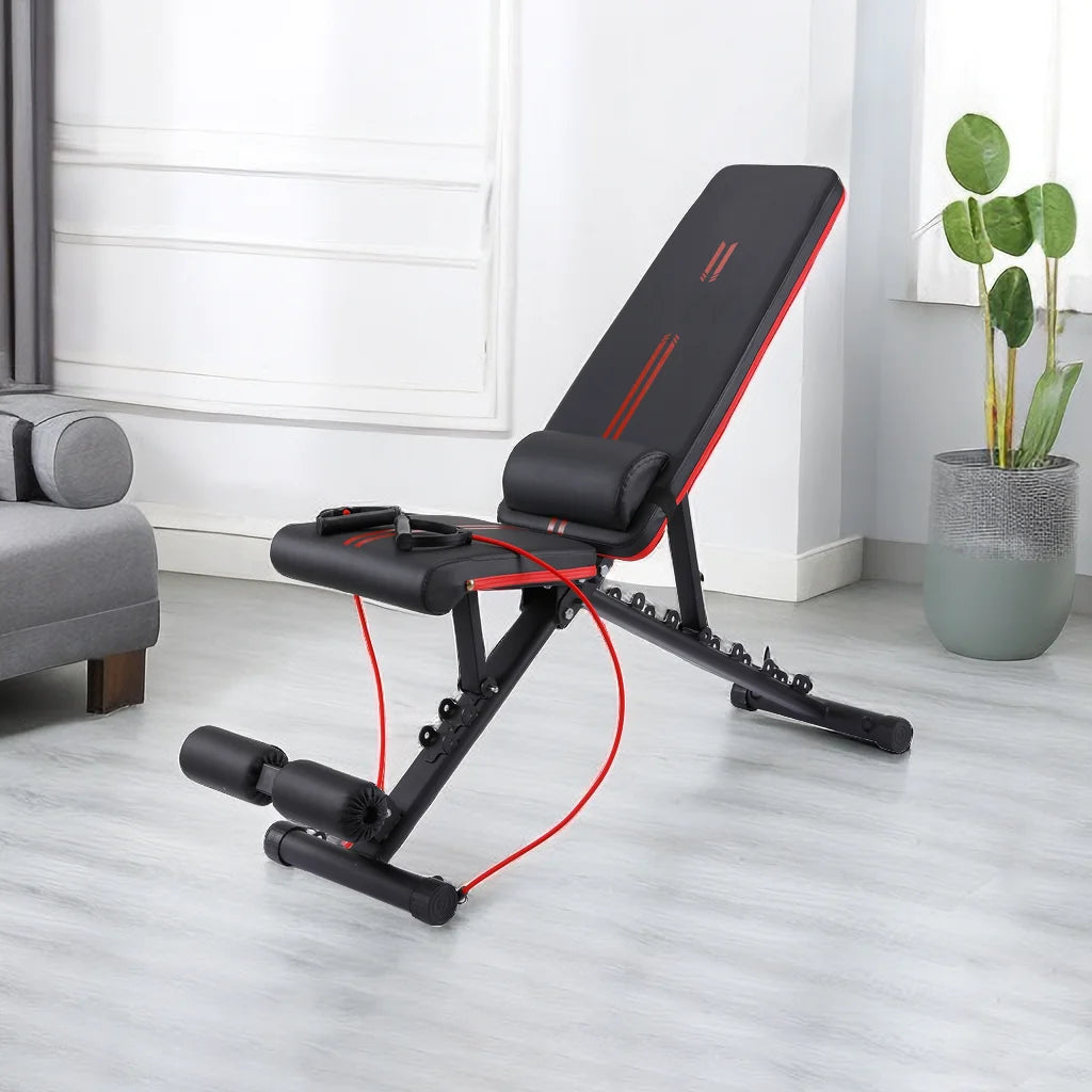 Quality Protection Adjustable Weight Bench Home Dumbbell Multipurpose Exercise Workout Bench