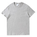 Combed Pure Cotton Round Neck Short Sleeved T-shirt Custom Printed logo Customization
