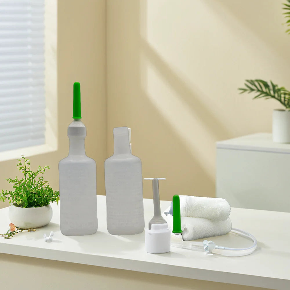 Pharm 60ML 120ml LDPE Plastic Enema Bottle with Screw Cap and Screen Printing for Personal Care Health Household Use