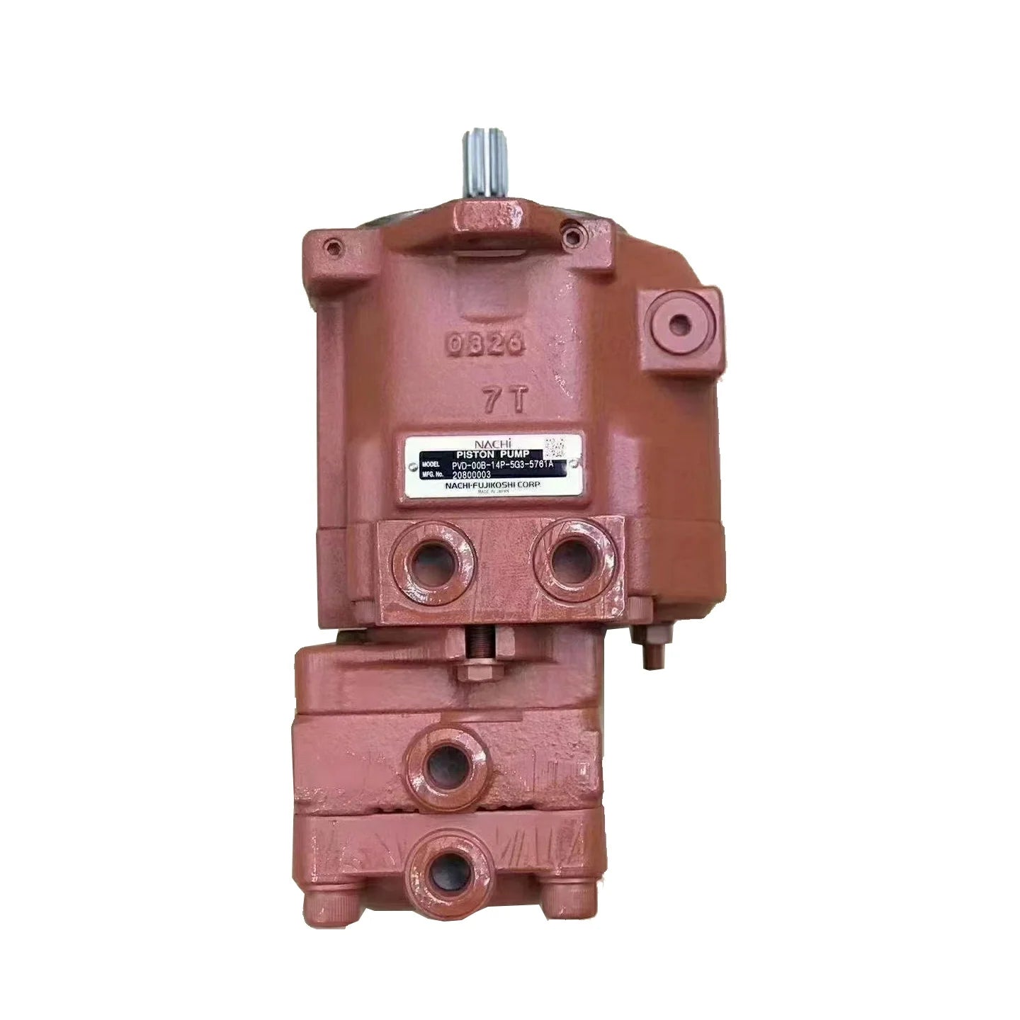 Kubota KX36-3 KX36 Hydraulic Pump RG038-61110 PVD-00B-14P Nachi Piston Pump