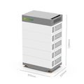 512V 157AH 80KWH Solar Energy Storage LiFePO4 Battery BYD CATL 157AH 16KWH Stackable High Voltage BMS Master Battery Pack