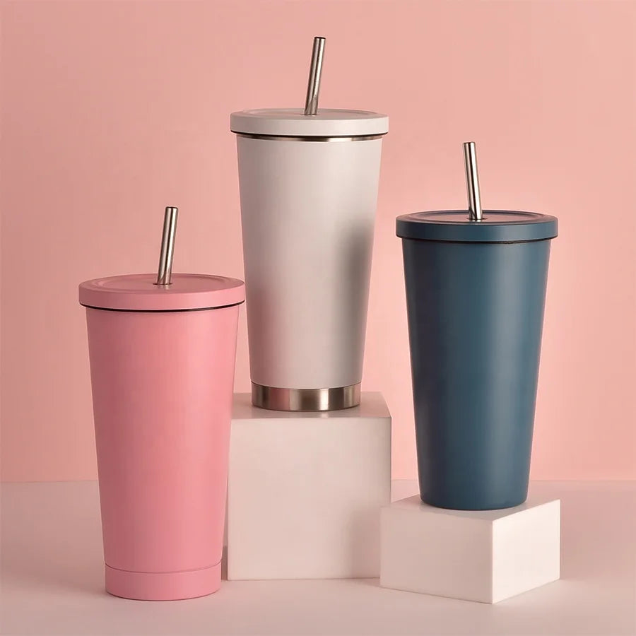 Hot Sale 16oz 500ml Stainless Steel Coffee Mugs Double Wall Insulated Vacuum Car Tumblers Cups