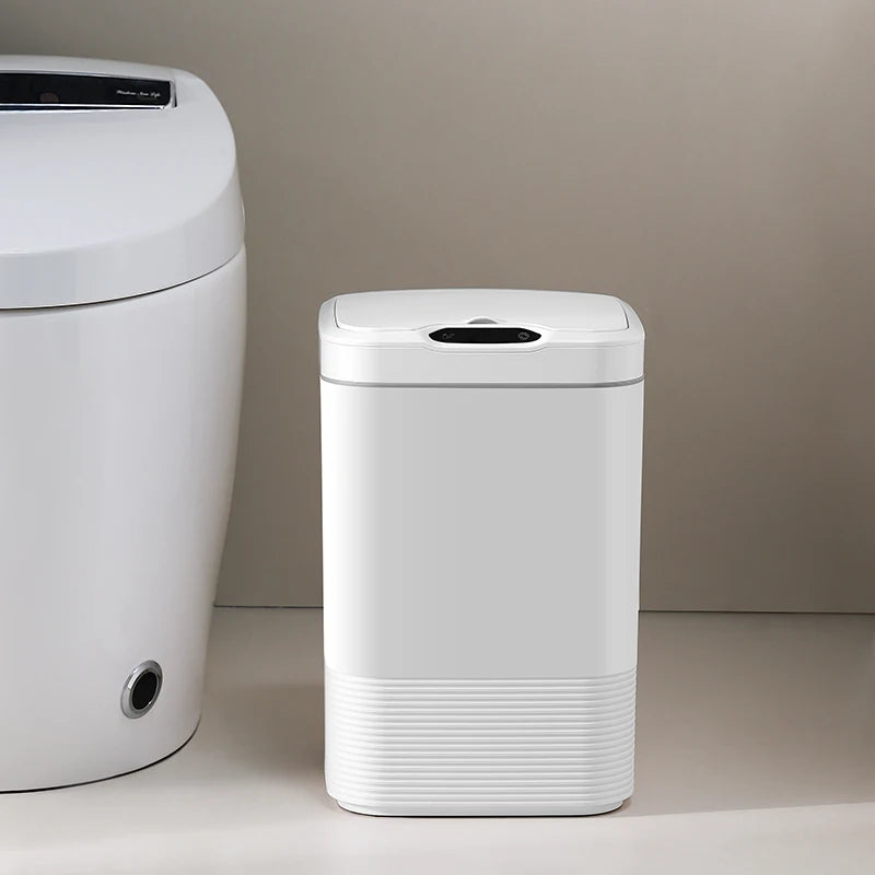 Smart Trash Can Lid Opening High-end Fully Automatic Trash Can Induction Gap Trash Induction Can