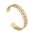 Fashion Jewelry Non Tarnish Stainless Steel Gold Plated Kids Bracelets Cuff Bracelet Women