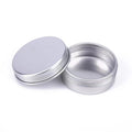 20ml 49*19 20g Silver Aluminum Metal Mini Jar Tin Can Container Pot for Sample Packaging Paint Pot