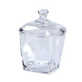 6.5cm 12pcs Set High Airtight Kitchen Food Storage Container Glass Spice Jar with Bamboo Lids