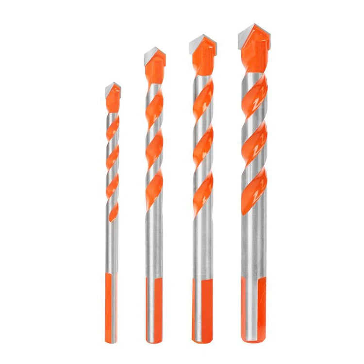 Glass Tile Porcelain Brick Twist Drilling Bits Size 3 4 5 6 8 10 12mm with Carbide Tip Electric Drill Accessories Hand Tools