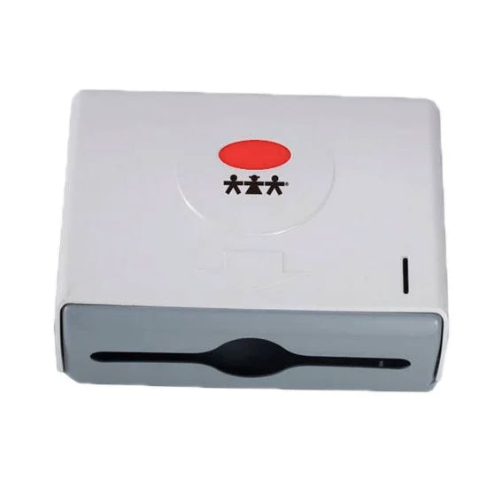 KADERN KA6601 Modern Square Plastic Wall-Mounted Tissue & Paper Towel Distributor