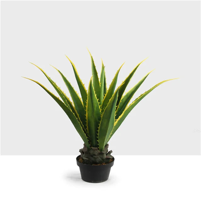 High Quality Ornamental Plant Bonsai Agave Sisalana Fake Succulent Agave Sisal Plant for Home Decoration
