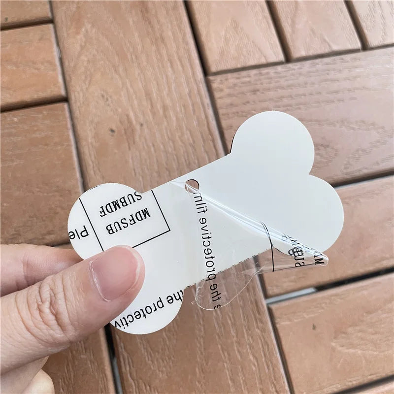 MDFSUB Personalized Wholesale Custom Xmas Decoration Bone Shape MDF Sublimation Christmas Pendant Sublimation Blank Mdf Ornament