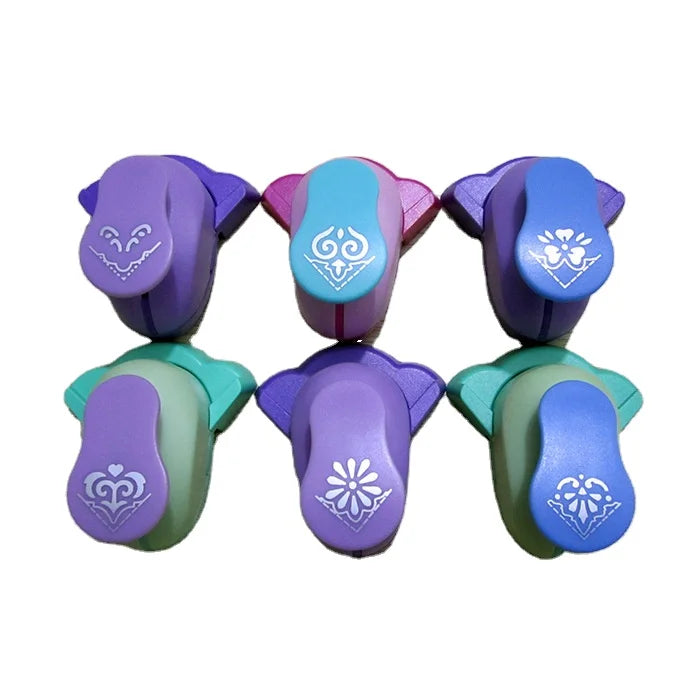 Wholesale Creative Edge Corner Pressing Flower Hole Puncher Hollow Right Angle Embossing