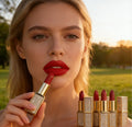 Wholesale Hot Selling Vegan Diamond Lipstick Custom OEM Velvet Lip Tint Make up Vendor Lipstick Korean Cosmetics