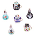Enamel Alloy Stars Moon Cat Penguin Heart Charms DIY Necklace Pendants Jewelry Findings