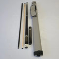 Grey Cueangel 58inch+13mm Tip Size High Quality Maple Wood Radial Pin Leather Wraps Carbon Fiber Double Shaft Pool Billiard Cues