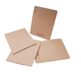 Custom Size and Printing Aluminum Foiled Three Sides Heat sealed Tea Sachet Hanging Ear Coffee Bag