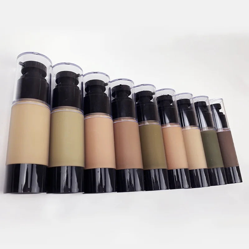 Wholesale Foundation Bulk Fond De Teint Full Coverage Body Brown Shiny Moisturizing Foundation