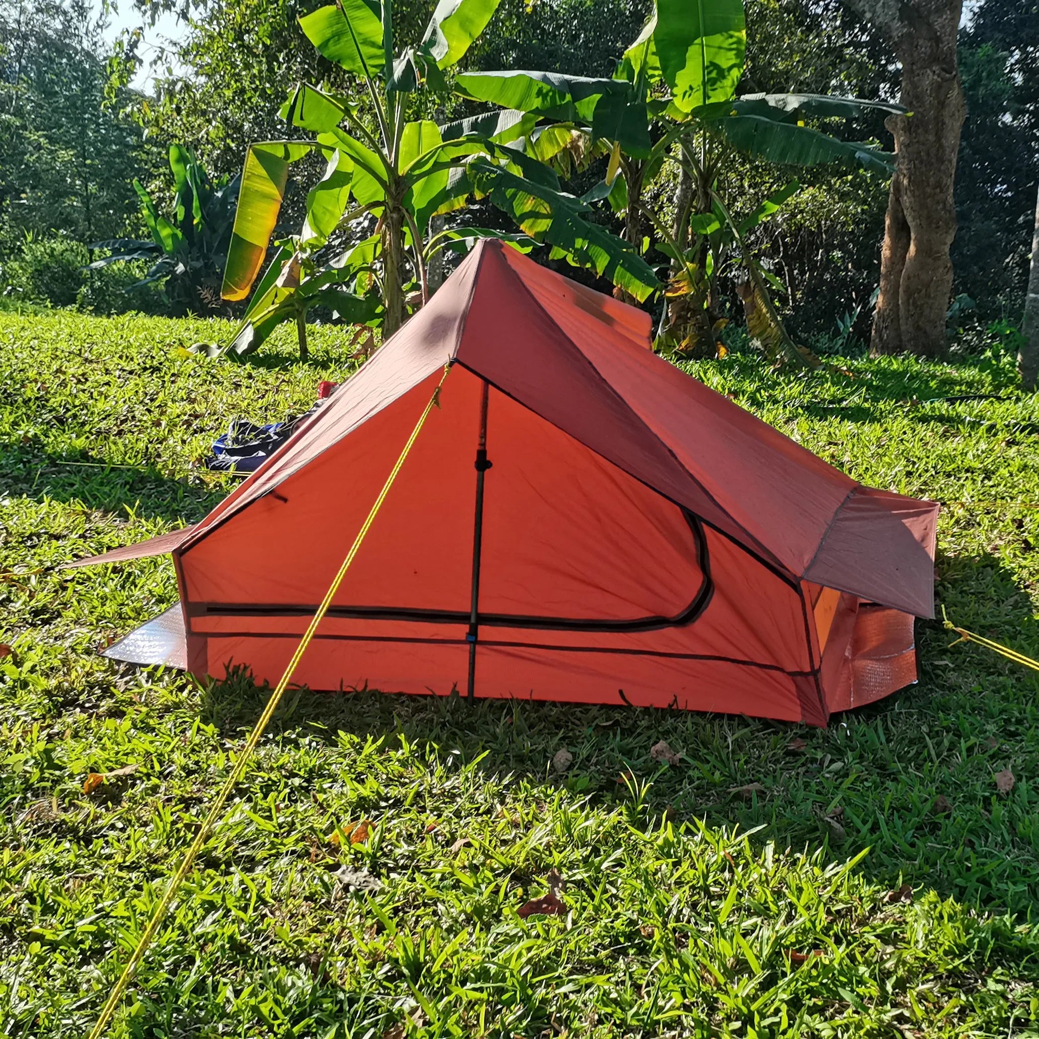 Ultralight 2-3 Person Waterproof Outdoor Camping Tent CZX-659 2 Person a Frame Tent Waterproof Backpacking a Type Tent