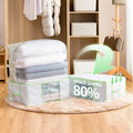 Taili Oxford Cloth Space-sacing Unique Design Closet Organizer Vacuum Storage Box With Vacuum Bag for Quilts