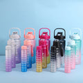 In Stock 3 in 1 64 Oz Half Gallon Botella De Agua Motivacional 3 in En 1Set Motivational Water Bottles Set 3 in 1 Water Bottle